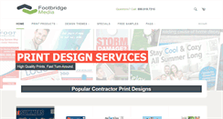 Desktop Screenshot of footbridgemarketing.com